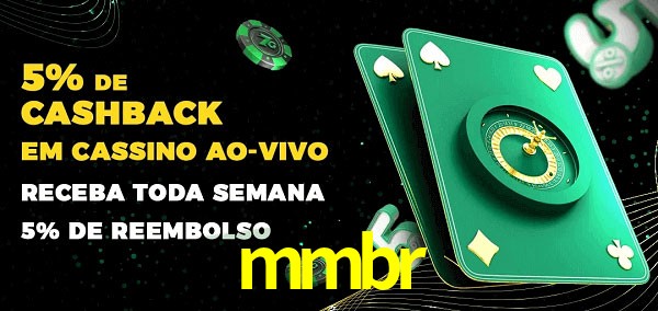 Promoções do cassino ao Vivo mmbr